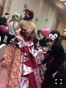 お色直し３